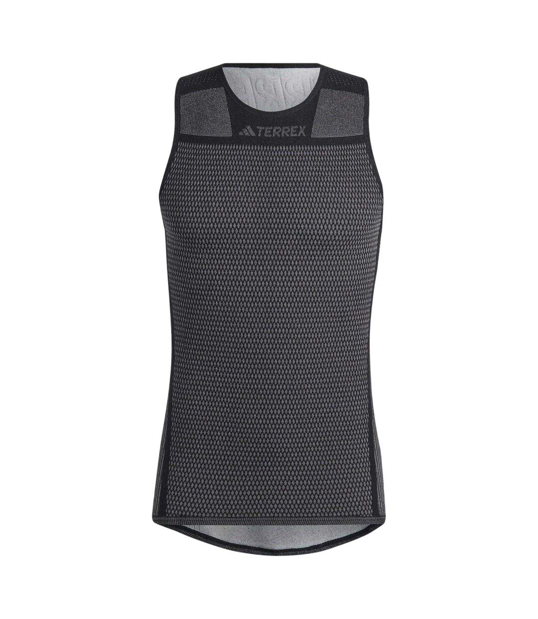 Mens Terrex Sleeveless Tank Top Black White Adidas-2