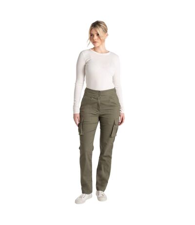 Womens/ladies Araby Trousers Wild Olive Craghoppers