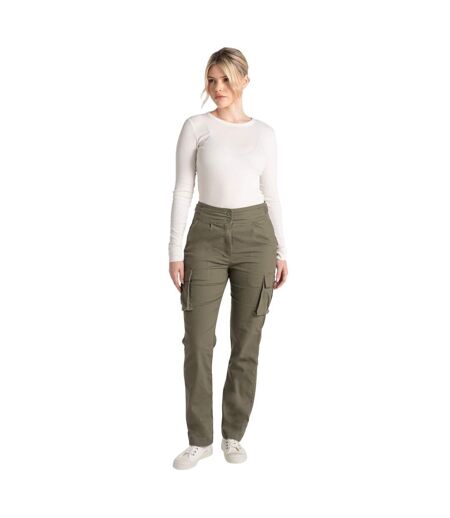 Pantalon araby femme vert kaki Craghoppers