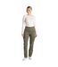 Pantalon araby femme vert kaki Craghoppers-3