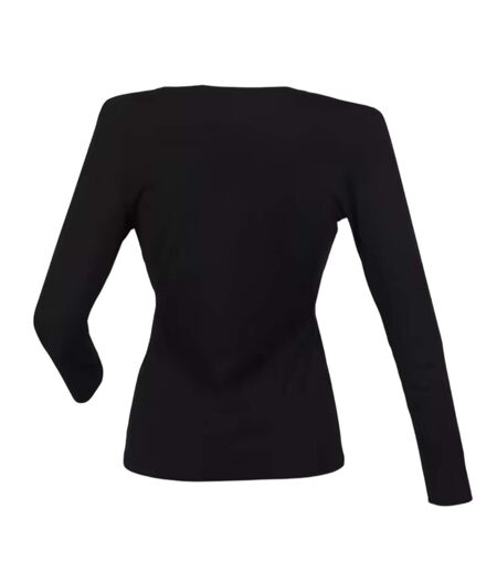 T-shirt Feel Good Femme Noir SF Women