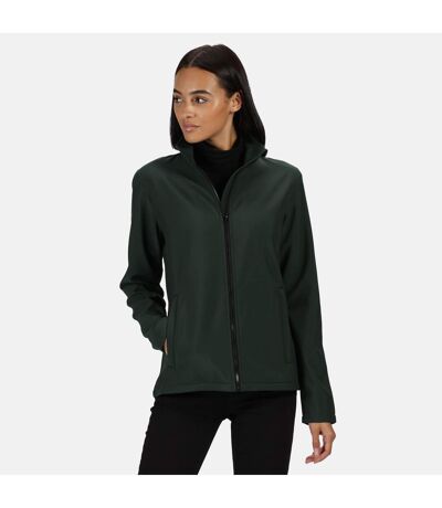 Regatta Standout Womens/Ladies Ablaze Printable Soft Shell Jacket (Dark Spruce/Black) - UTPC3285