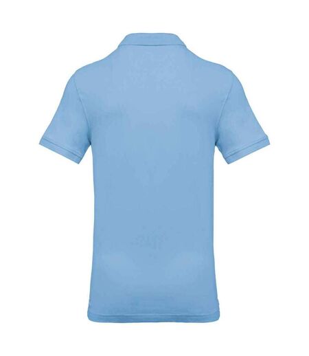 Kariban Mens Pique Polo Shirt (Sky Blue)