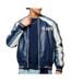 Veste en cuir bleu homme kaporal last - xxl-1