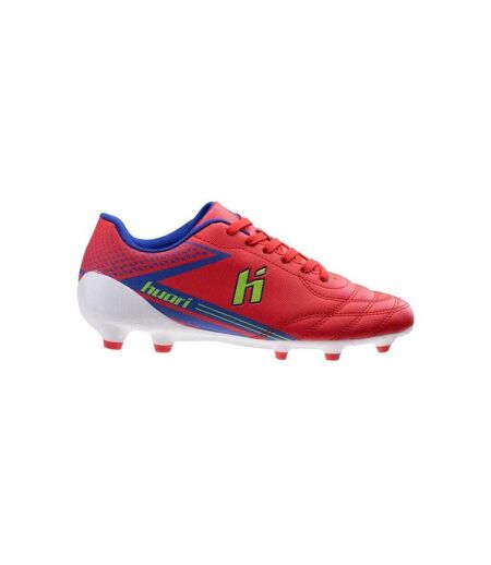 Childrens/kids Octubri Football Boots Red Huari