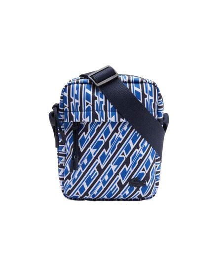 Sacoche bleu/noir homme lacoste neoc - taille unique