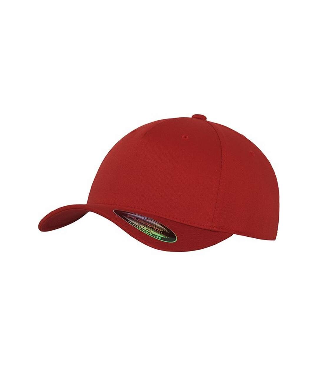 Casquette adulte rouge Flexfit-1