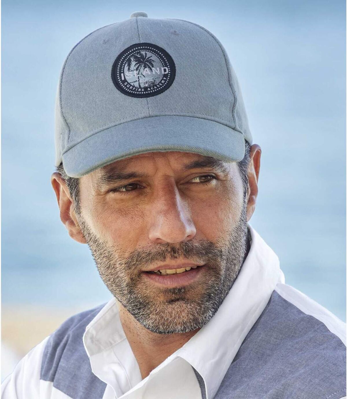 Jeansowa czapka z daszkiem Island Tropic Atlas For Men