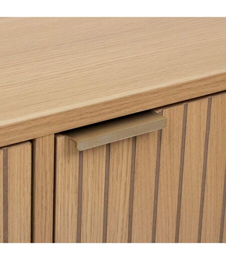 Buffet bas 3 portes en bois TASSO - Beige