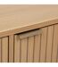 Buffet bas 3 portes en bois TASSO - Beige-5