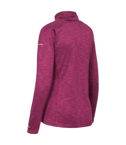 Trespass Womens/Ladies Fairford Fleece Top (Grape Wine Marl) - UTTP646