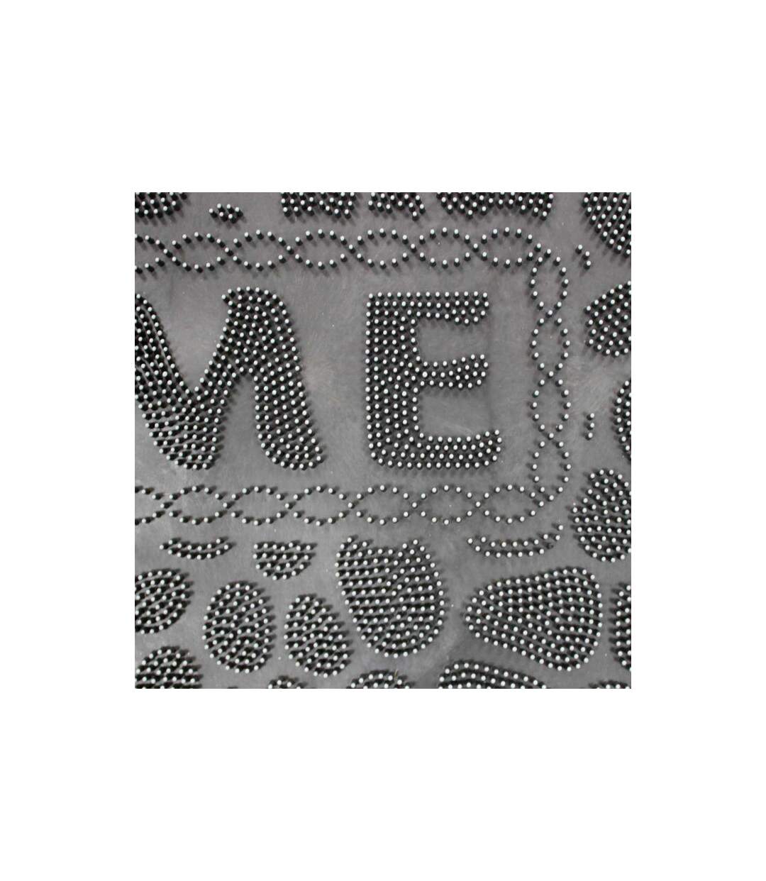 Tapis d'Entrée Grattoir Venida 44x74cm Gris-2