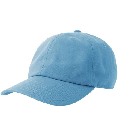 Unisex Adult Dad Sustainable 6 Panel Baseball Cap Columbia Blue Atlantis