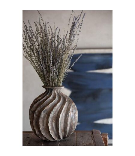 Vase Ballon en Résine Antique 34cm Multicolore
