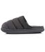 Isotoner Chaussons Mules homme velours ultra doux, semelle bloup confort, bout fermé-4