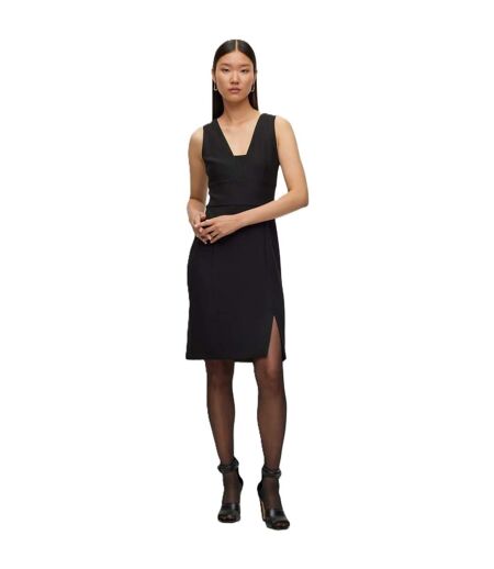 Robe Sans Manches Motif/style Longueur Genoux Datuxa Femme Noir Boss
