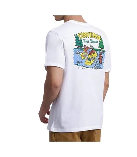 T-shirt blanc homme converse river - l