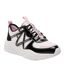 Baskets Femme Blanc Noir Rose Armani Exchange-1
