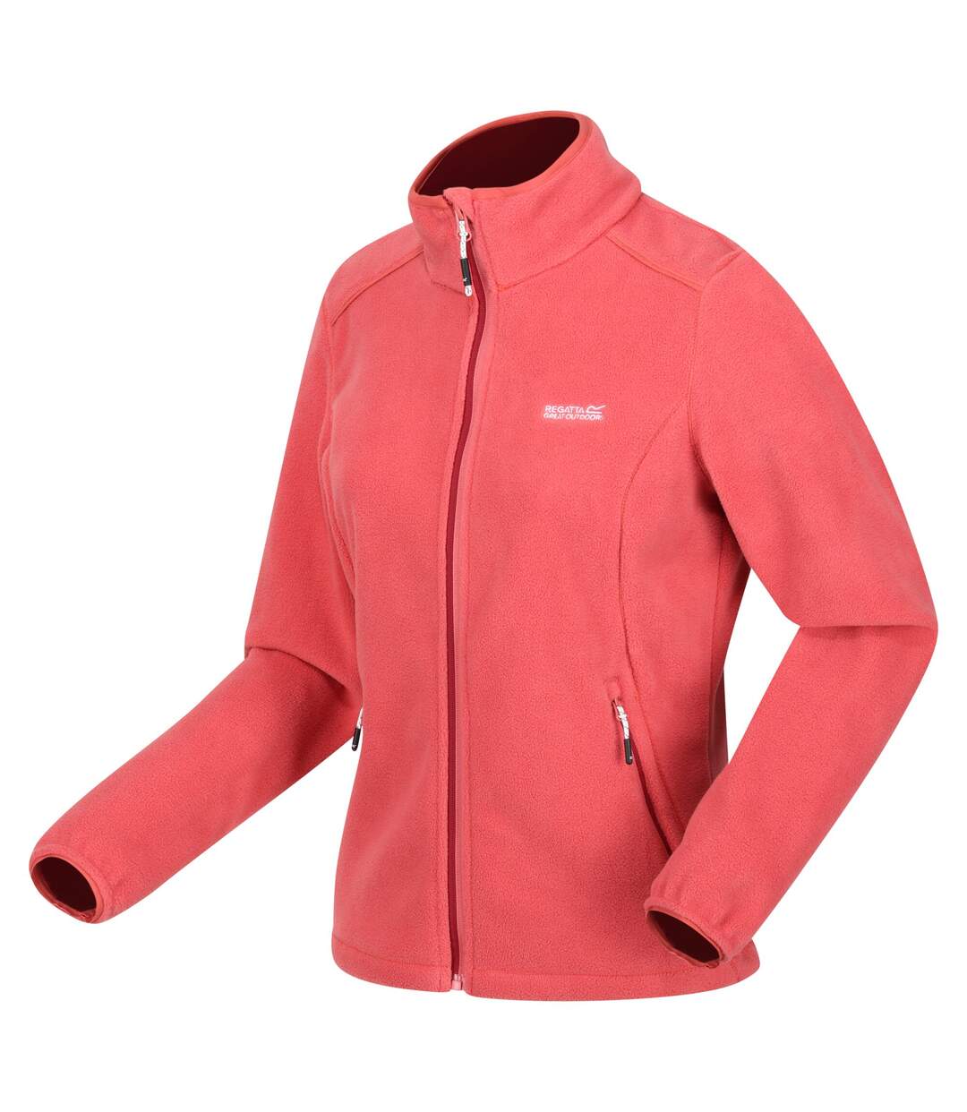 Womens/ladies Floreo Iv Full Zip Fleece Jacket Mineral Red Rumba Red Regatta-3