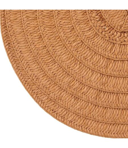 Set de Table Déco Olivia 38cm Marron Camel