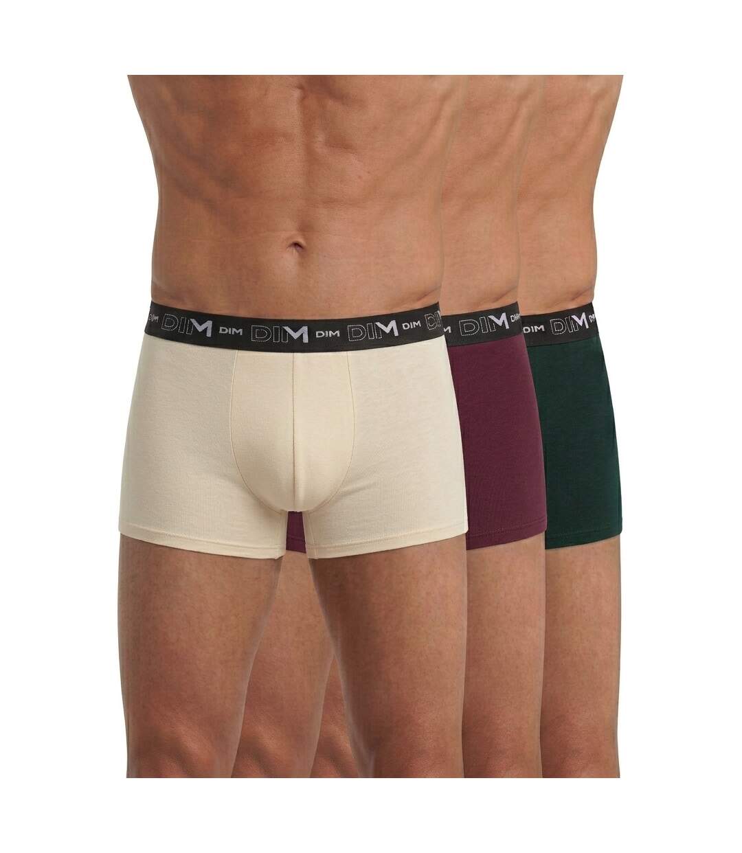 Lot de 3 Boxers Coton Stretch-1