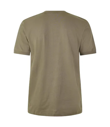 T-shirt Motif/style Logo Sur Poitrine Diragolino Homme Gris Moyen Hugo