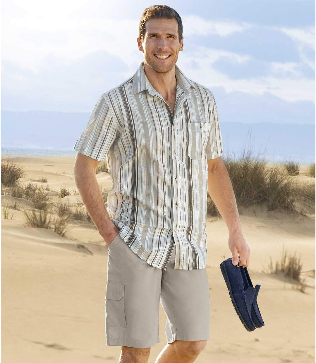 Canvas cargobermuda Desert Atlas For Men