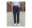 Jean Femme Taille Haute Stretch Bleu Brut - Coupe Confort AXXANO-1