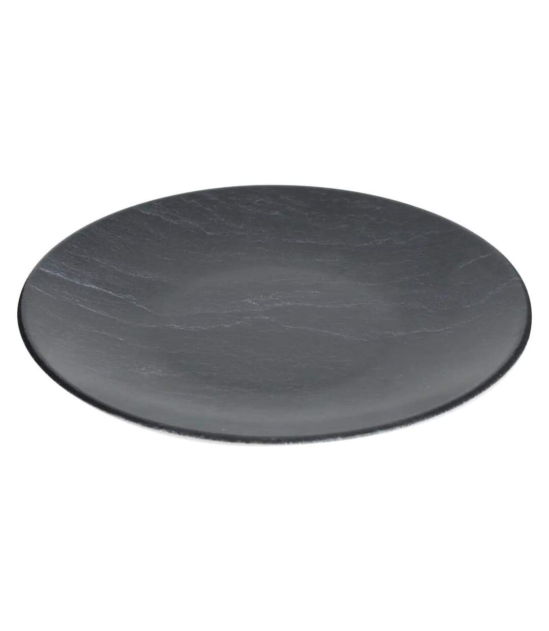 Lot de 6 Assiettes à Dessert Cadence 20cm Noir-1