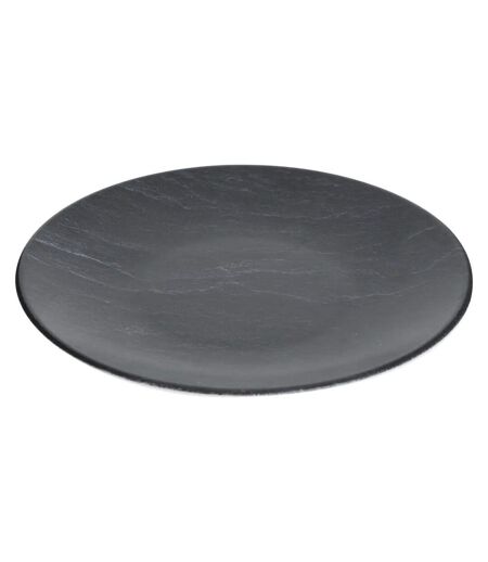 Lot de 6 Assiettes à Dessert Cadence 20cm Noir