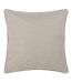 Dawn piping detail textured cushion cover 45cm x 45cm grey Furn