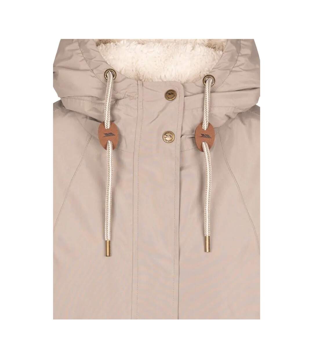 Veste Imperméable Reminder Femme Vieux Kaki Trespass-3