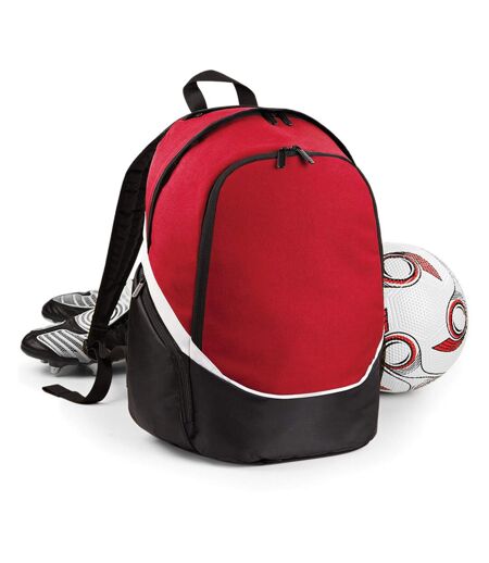 Sac À Dos 17 Litres Taille Unique Rouge Noir Blanc Quadra