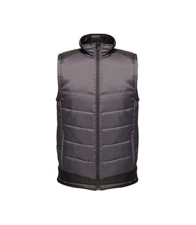 Regatta Mens Contrast Insulated Bodywarmer (Seal Gray/Black) - UTRW6519