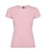Roly Womens/Ladies Jamaica Short-Sleeved T-Shirt (Light Pink) - UTPF4312