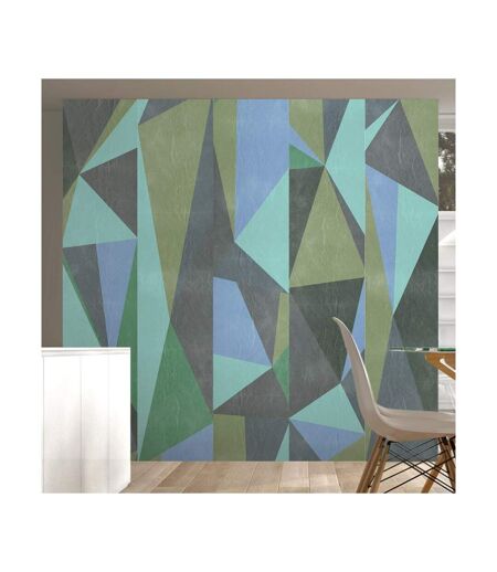 Papier Peint Triangles Gris 50x1000cm