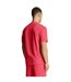 T-shirt Style Uni Homme Rose Lyle & Scott-3