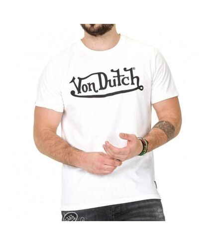 T-shirt Blanc Homme Von Dutch 945870 - L