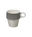 Lot de 4 Mugs sur Rack Bohemia 26cl Blanc-2