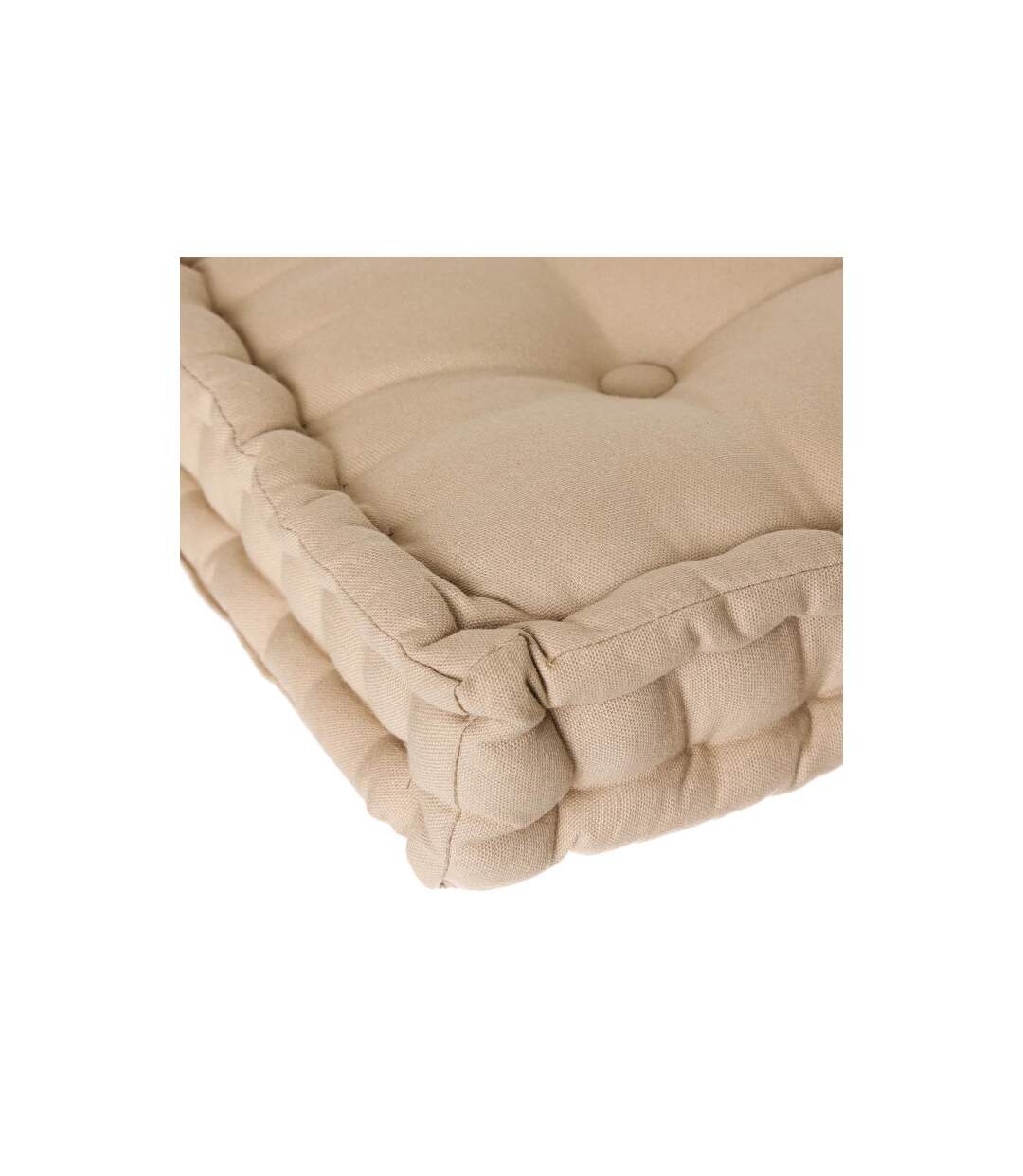 Coussin de Sol Dorian 40x40cm Beige-2