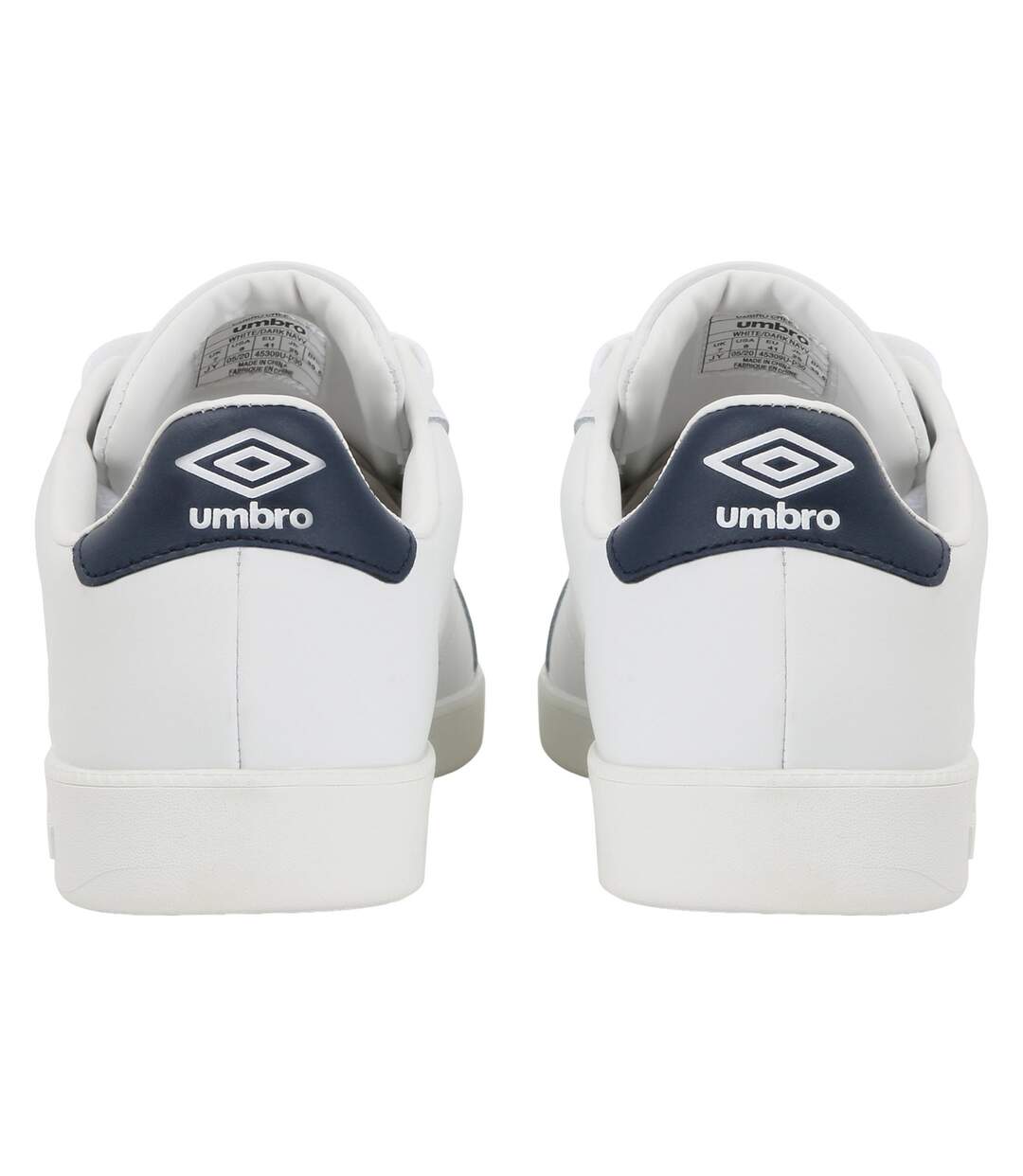 Umbro - Baskets CHEETHAM - Homme (Blanc / Bleu marine foncé) - UTUO2095-2