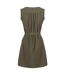 Robe Chemisier Highton Femme Vert Kaki Sombre Regatta-3