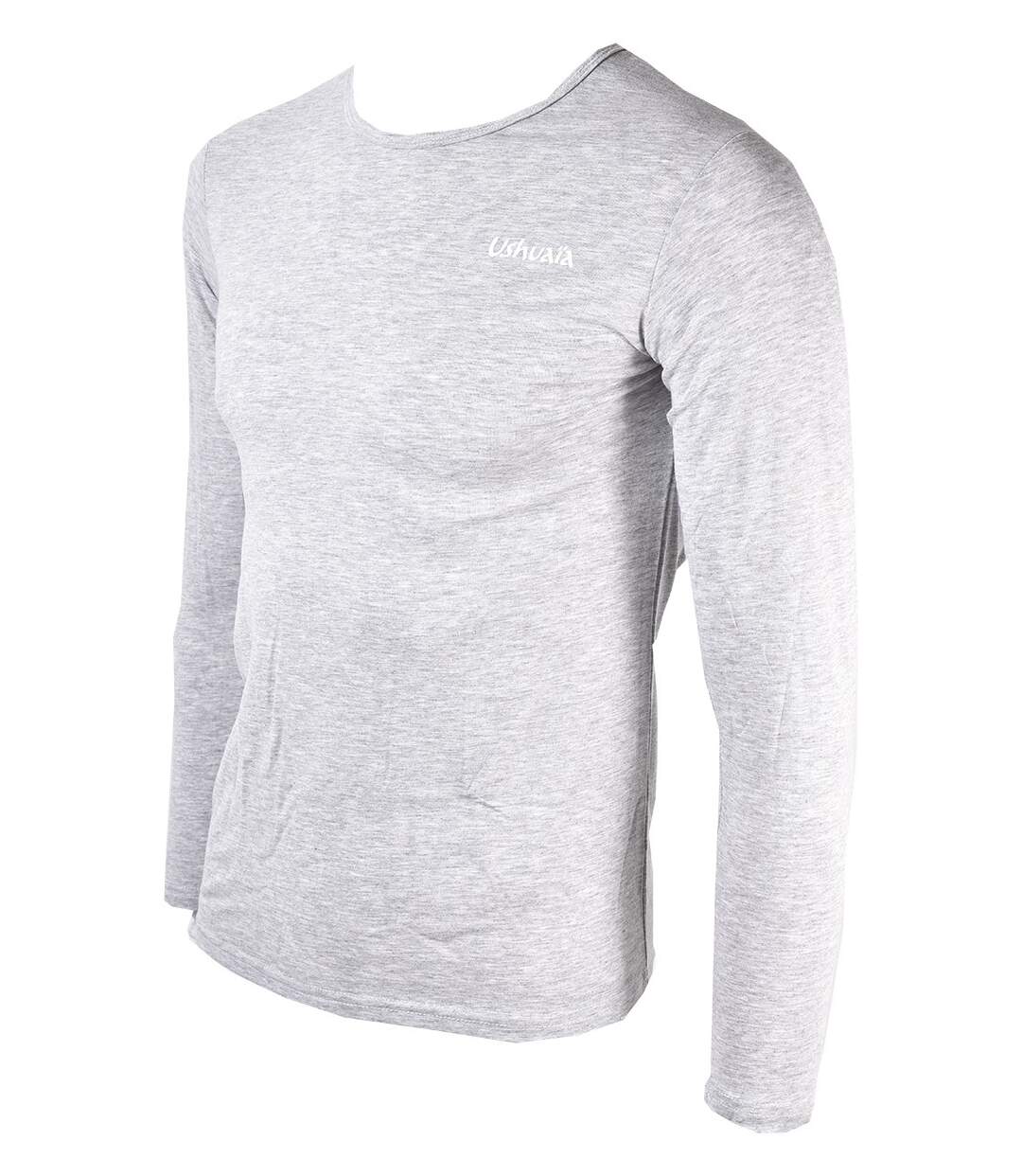 T Shirt Homme USHUAIA THERMO USHR108 GRIS-2