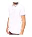 Polo pique homme blanc / gris oxford Kariban-3