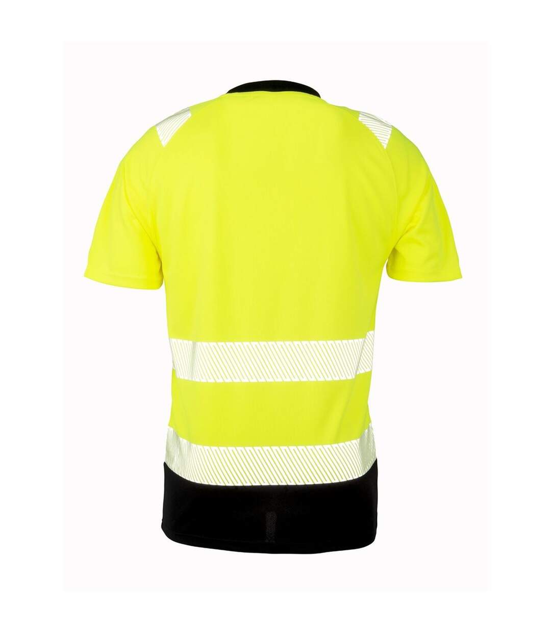 T-shirt haute visibilité ECORESPONSABLE - R502X - jaune fluo