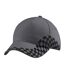 Casquette Grand Prix Gris Foncé Beechfield-1