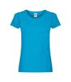 Fruit Of The Loom - T-shirt à manches courtes - Femme (Bleu azur) - UTRW4724