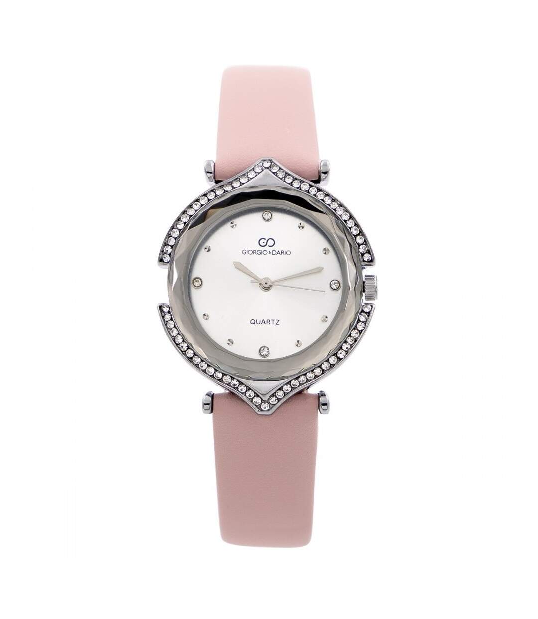 Montre Femme Rose Strass GIORGIO