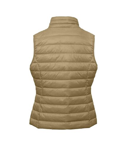 Womens/ladies terrain sleeveless padded gilet khaki 2786