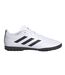Mens Goletto Viii 3 Stripes Leather Artificial Ground Football Boots White Black Adidas-1